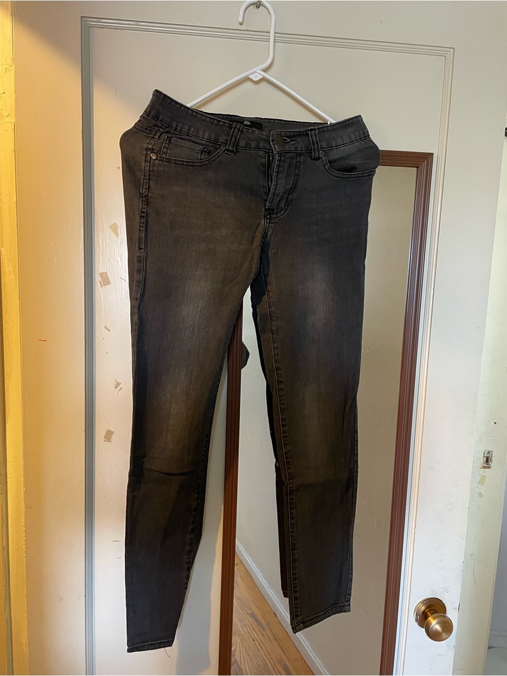 Dark Gray Skinny Jeans